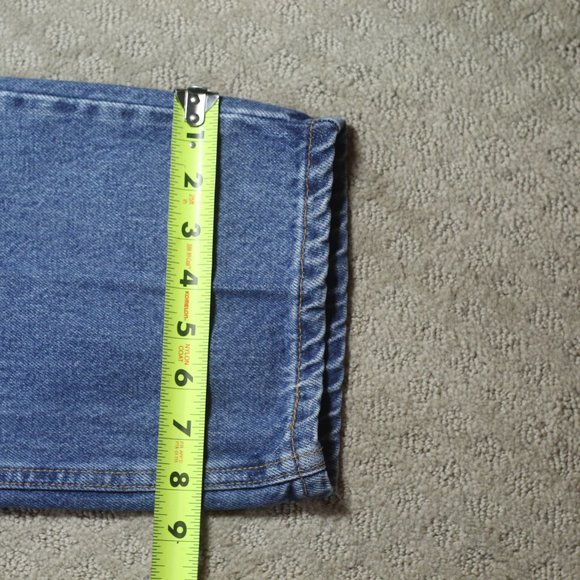 Vintage Y2K Levi's 505 Size 34x34 Medium Wash Blue Jeans - Picture 6 of 6